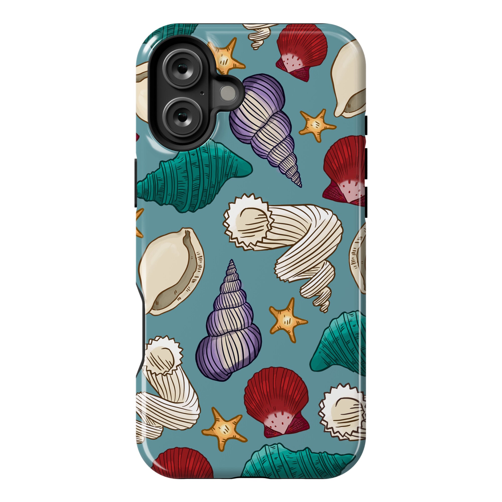 Seashell Pattern Phone Case