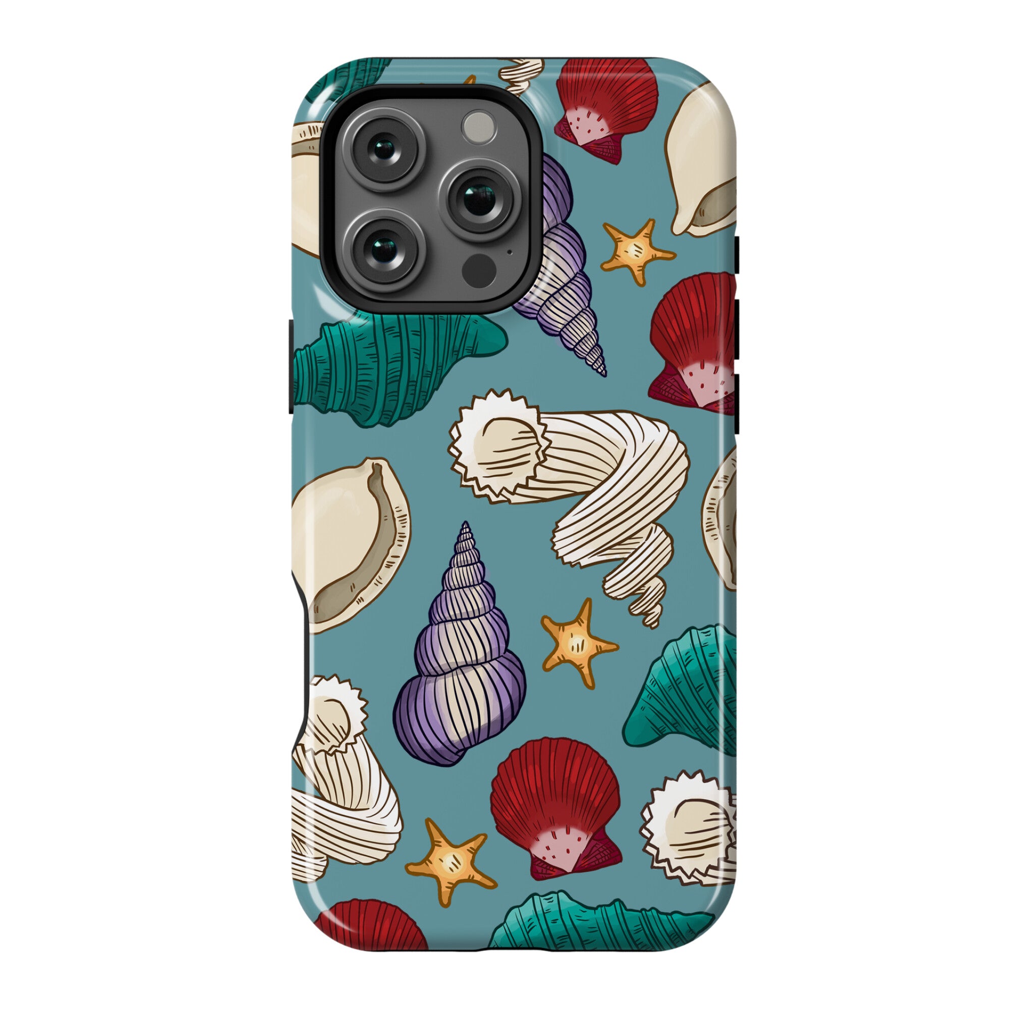 Seashell Pattern Phone Case
