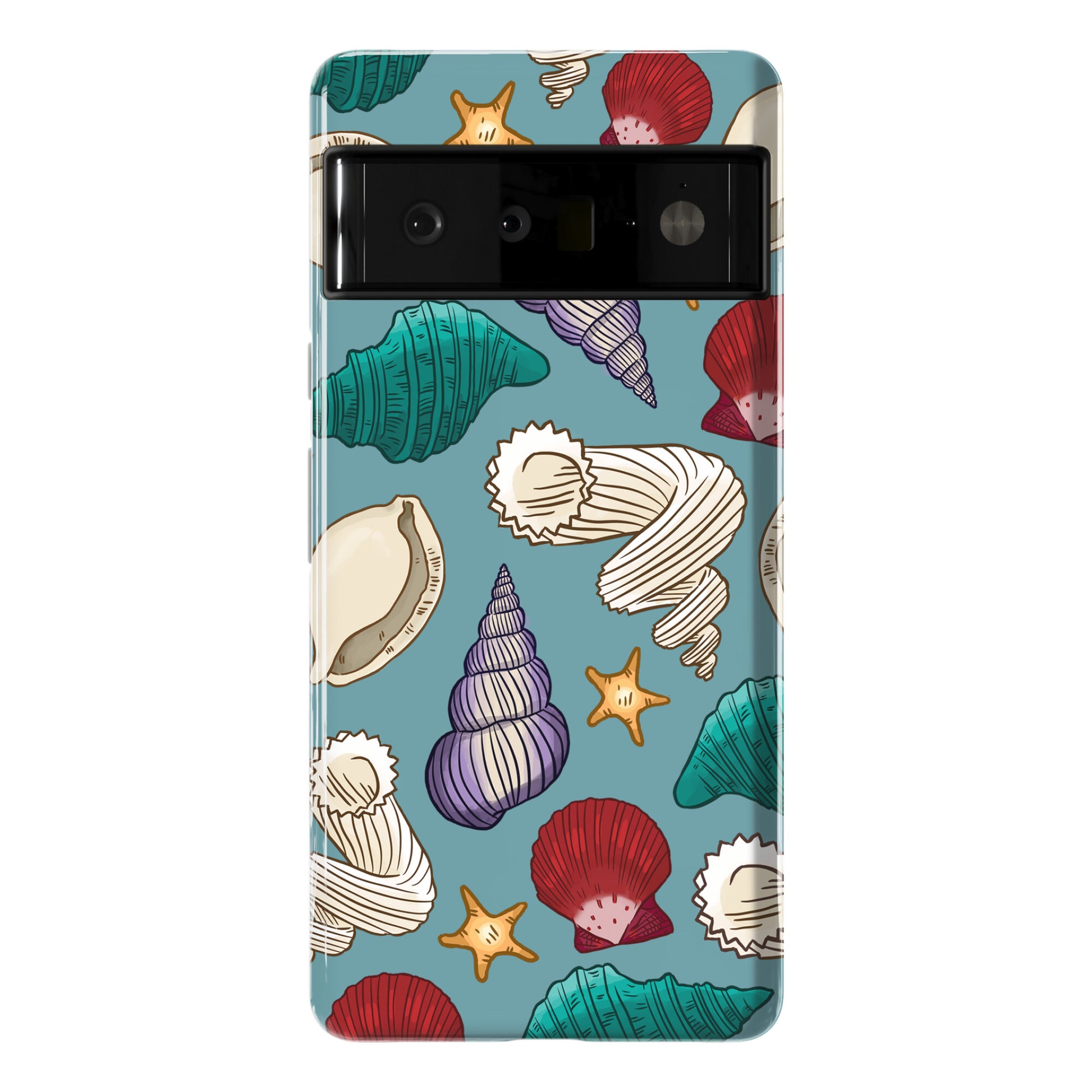 Seashell Pattern Phone Case