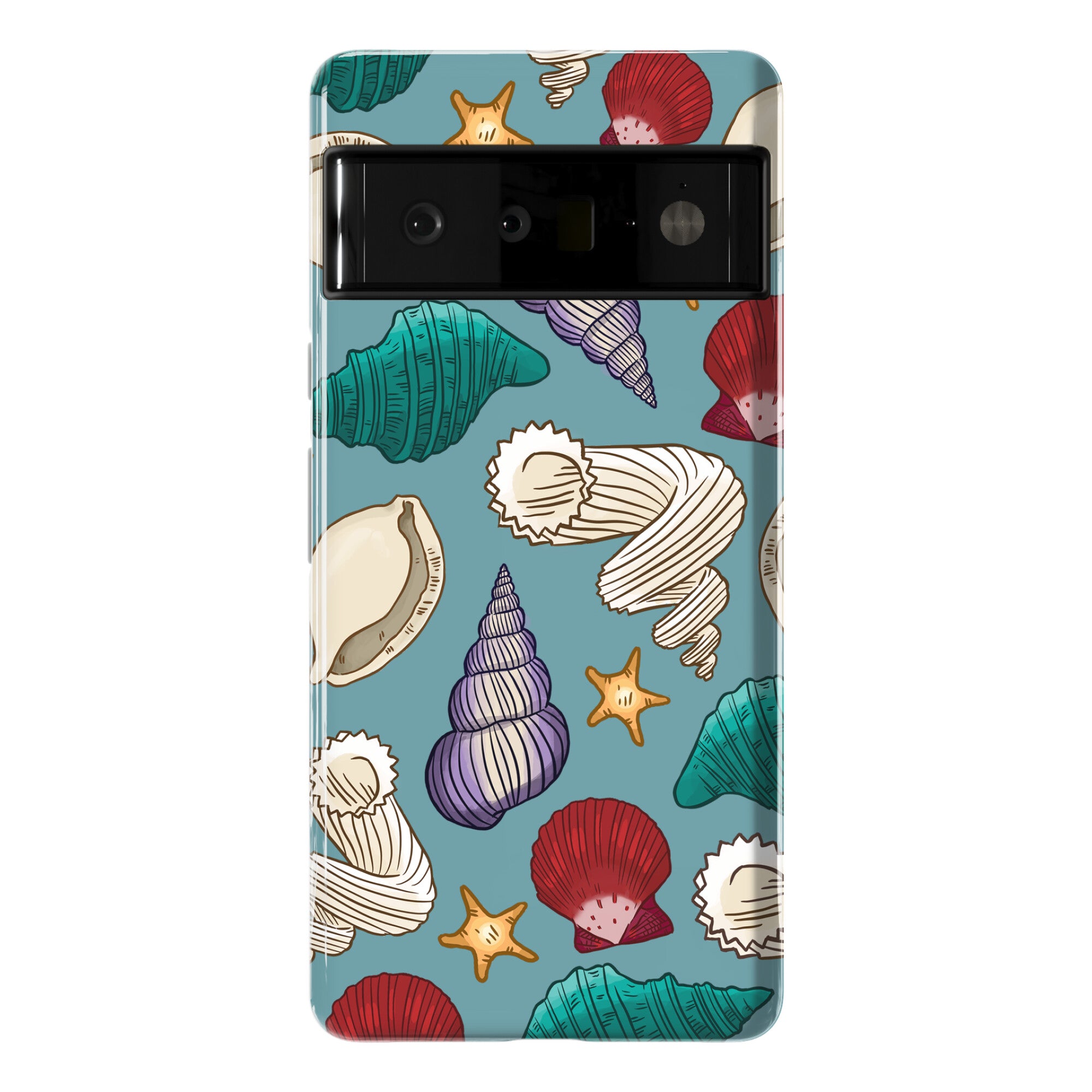 Seashell Pattern Phone Case