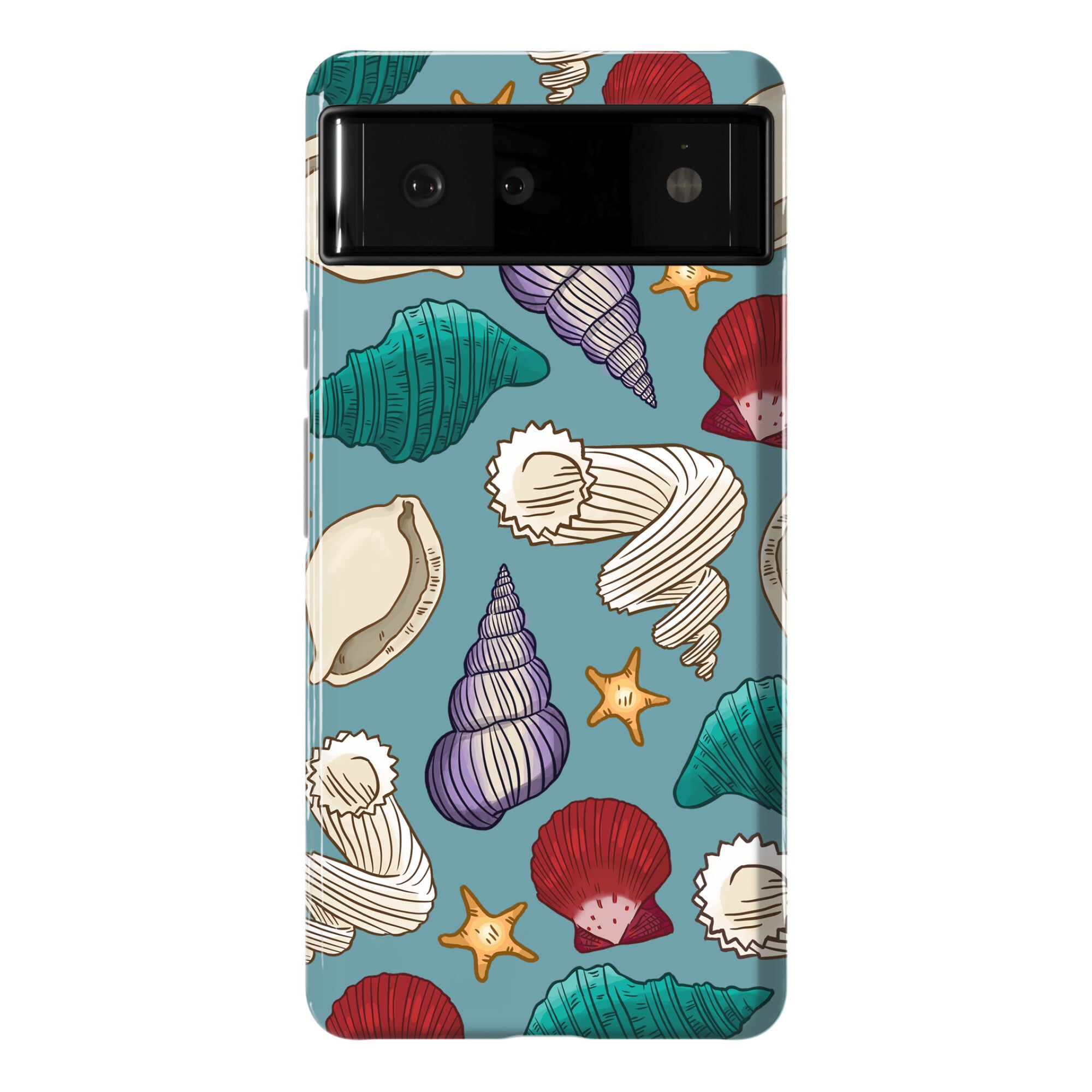 Seashell Pattern Phone Case