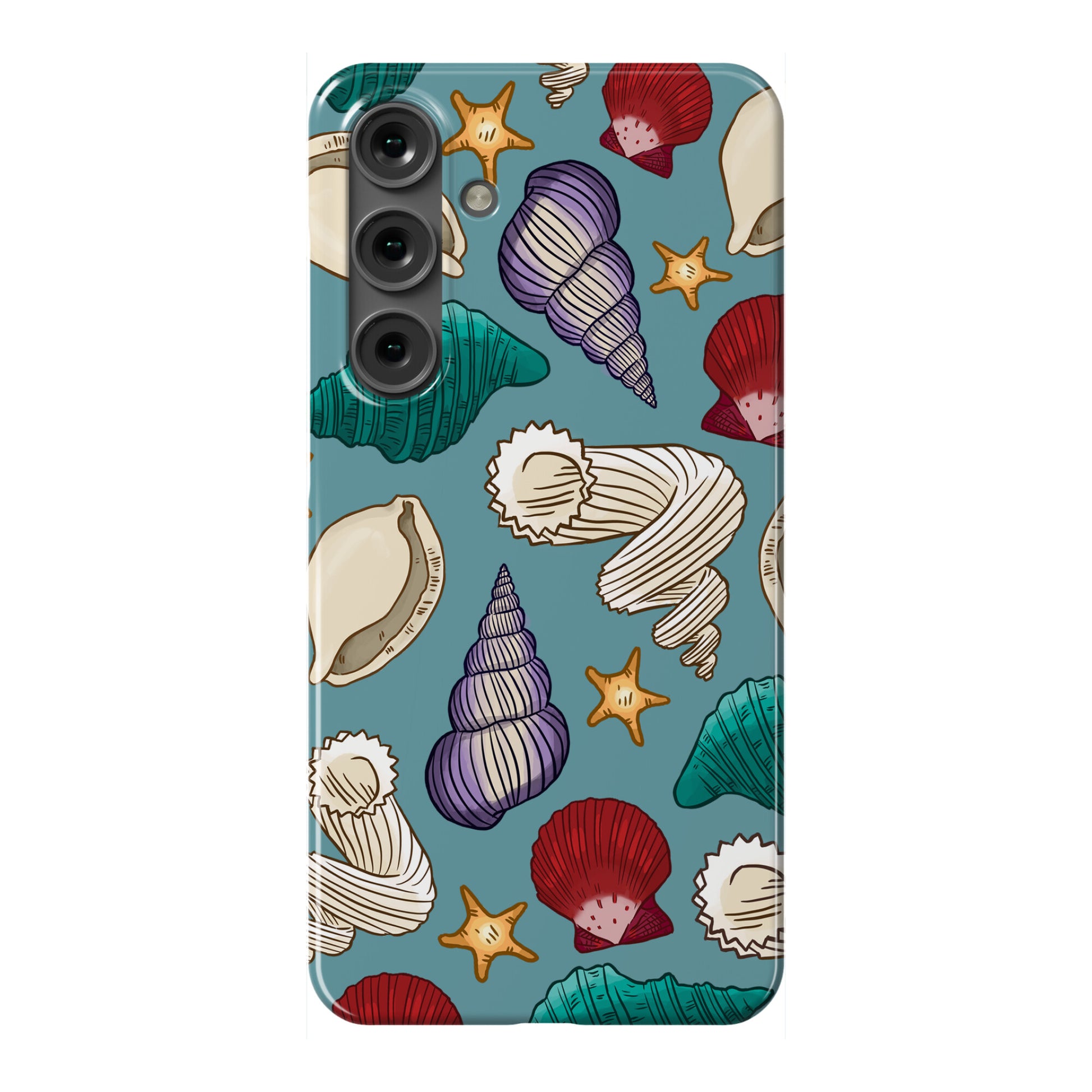 Seashell Pattern Phone Case