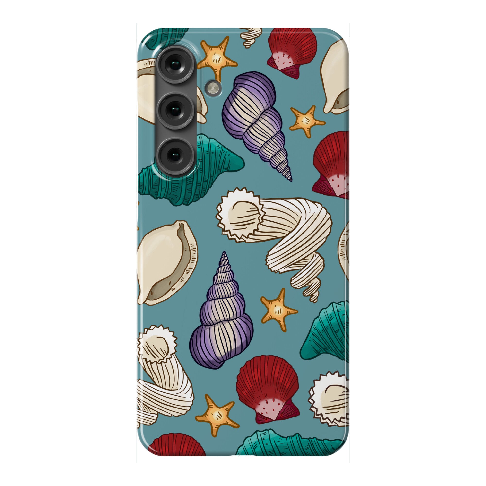 Seashell Pattern Phone Case