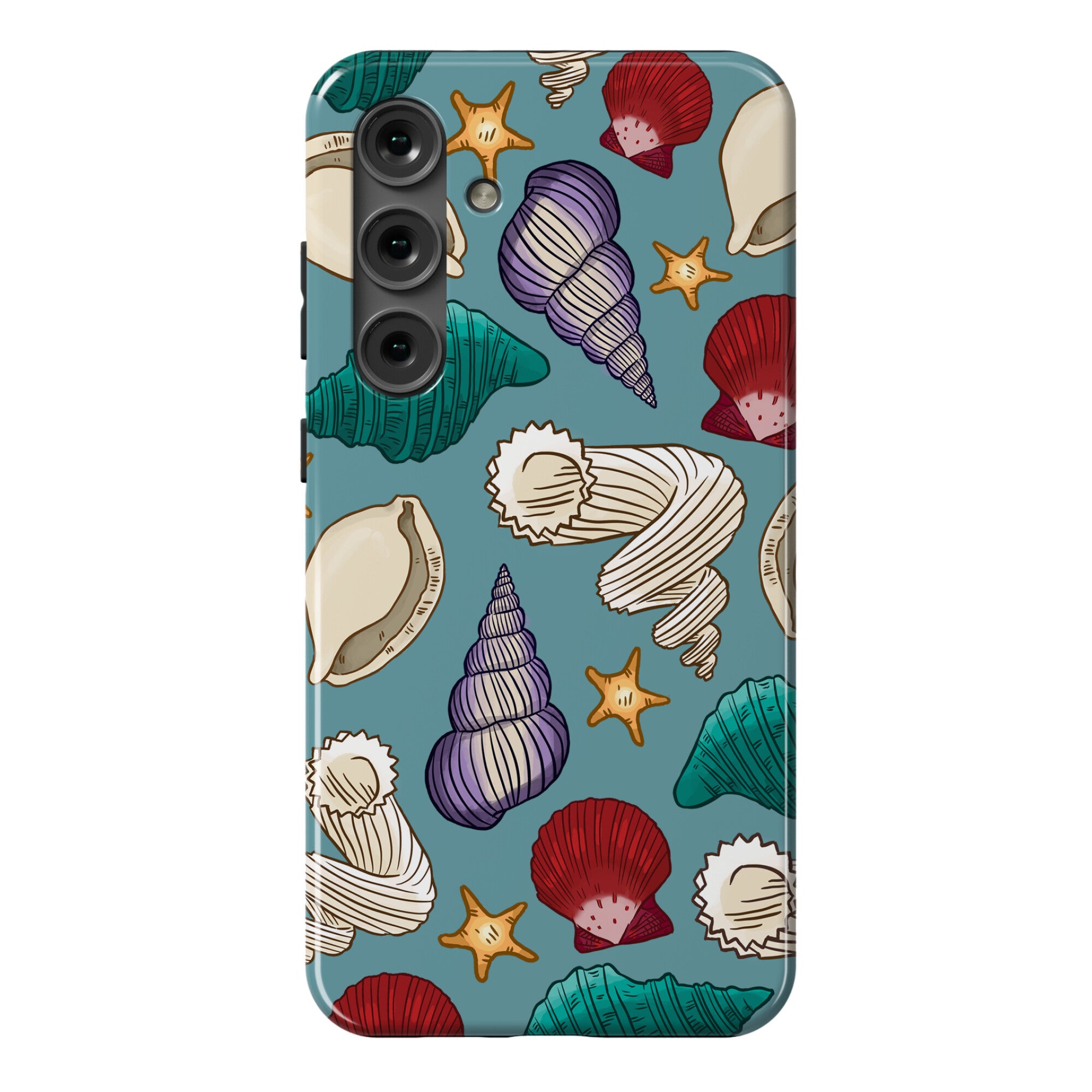 Seashell Pattern Phone Case