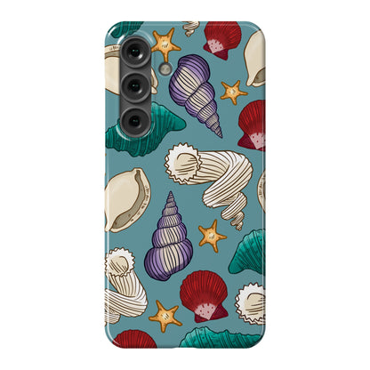 Seashell Pattern Phone Case