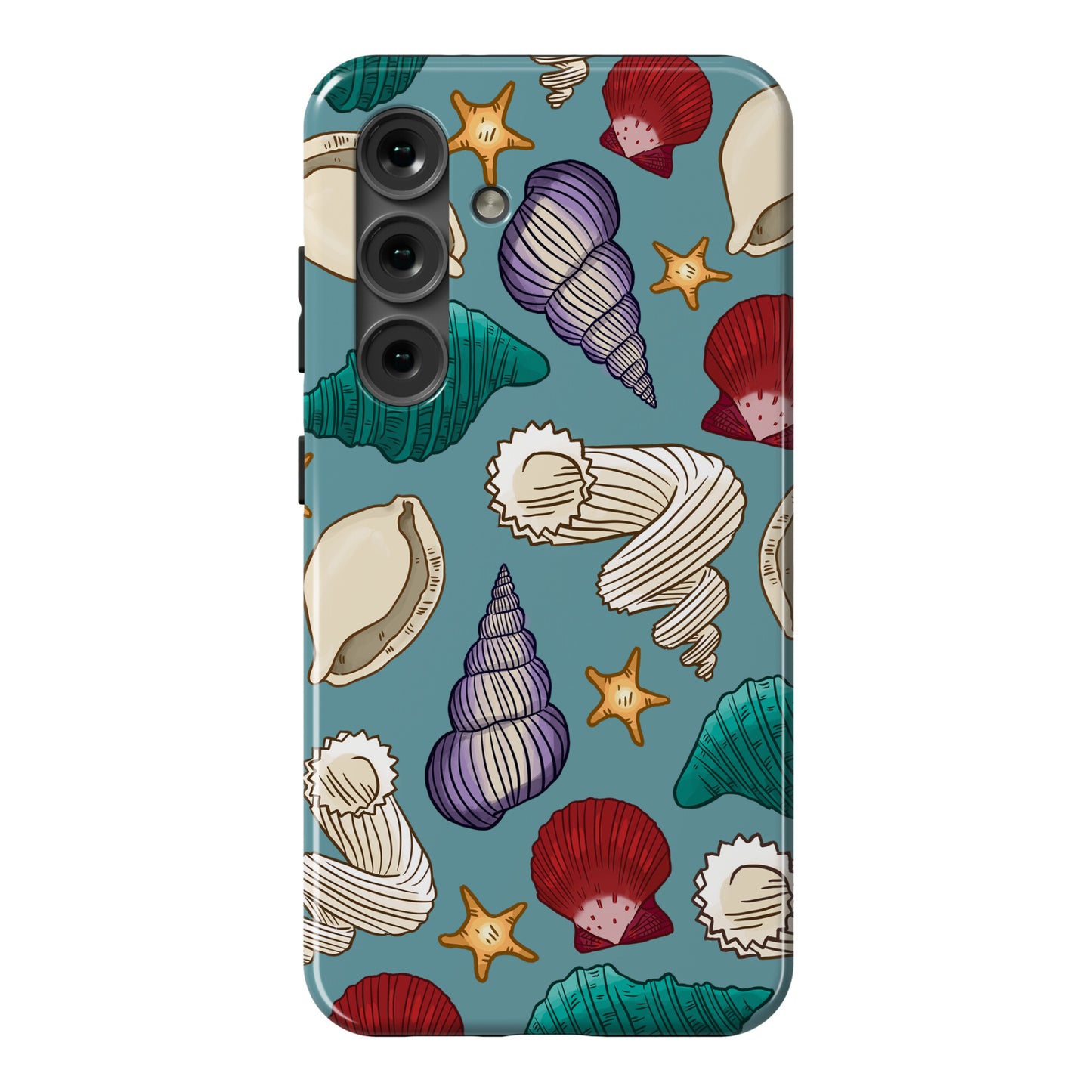 Seashell Pattern Phone Case