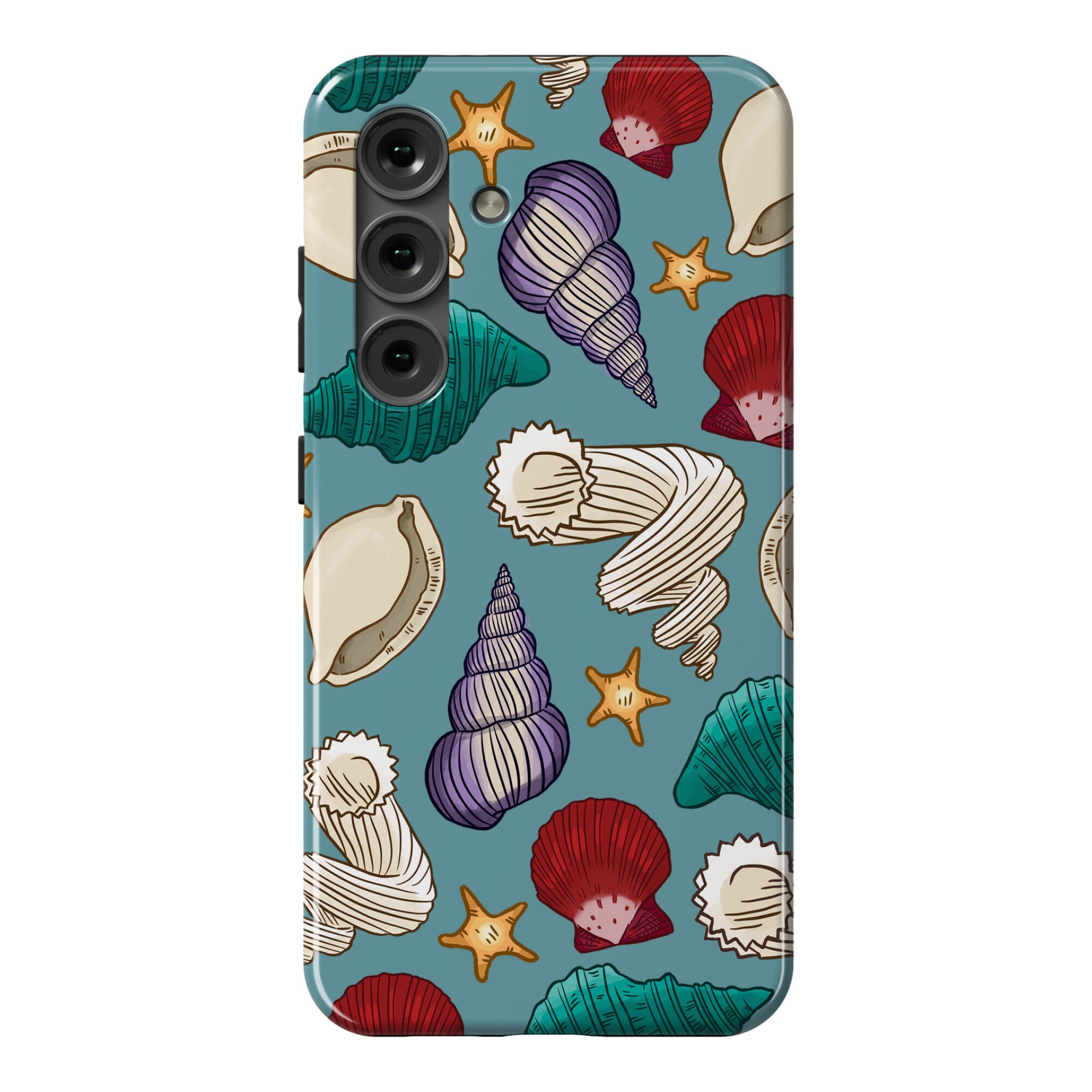 Seashell Pattern Phone Case