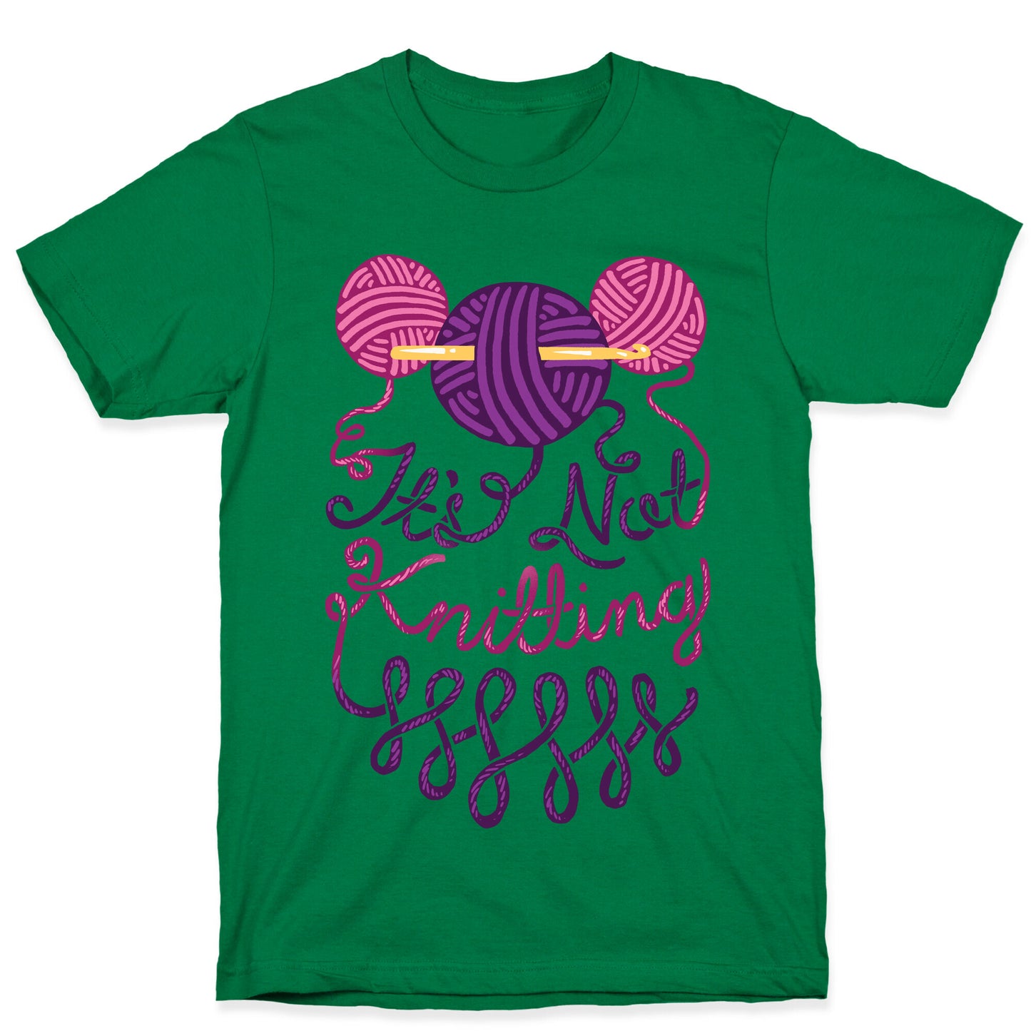 It's Not Knitting T-Shirt
