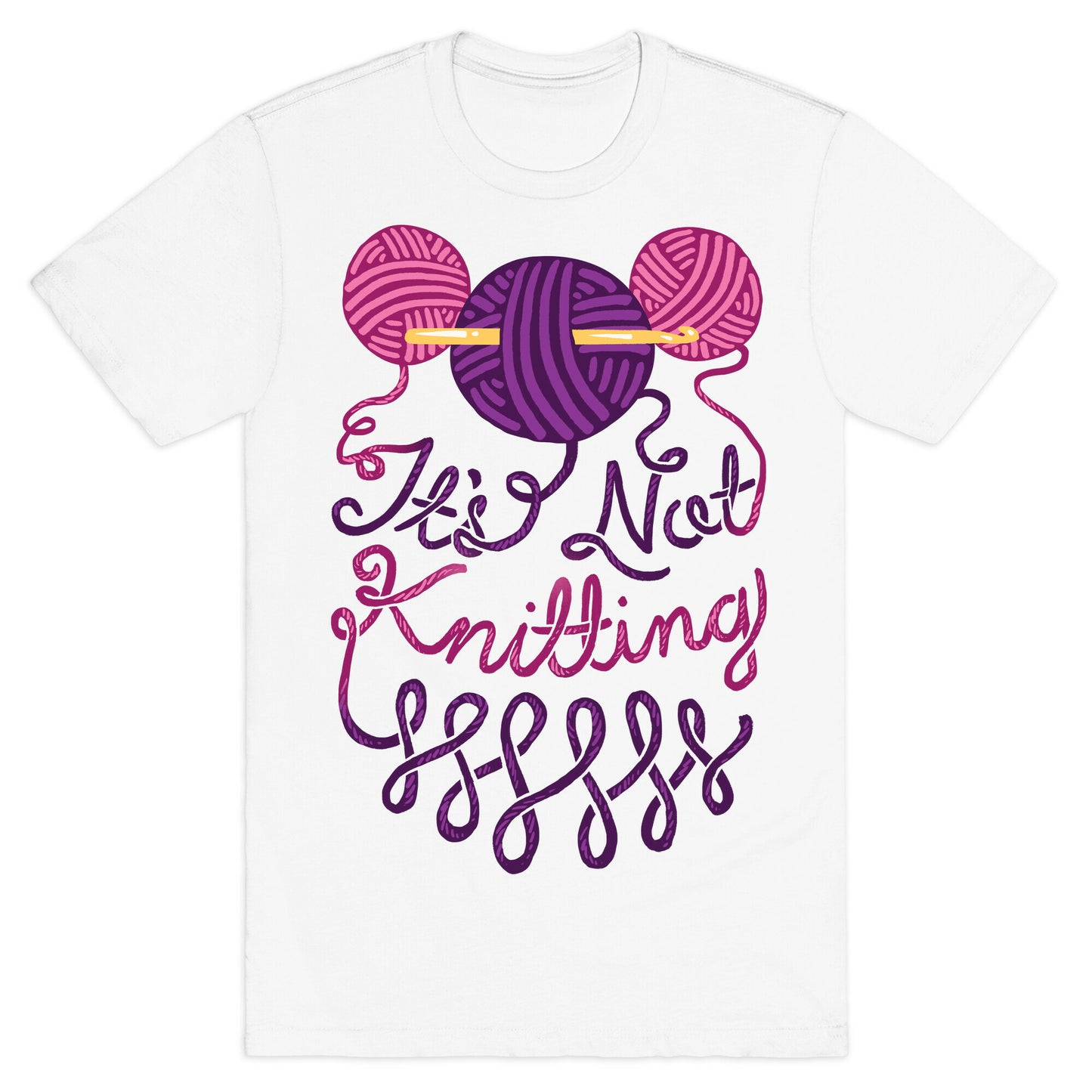 It's Not Knitting T-Shirt