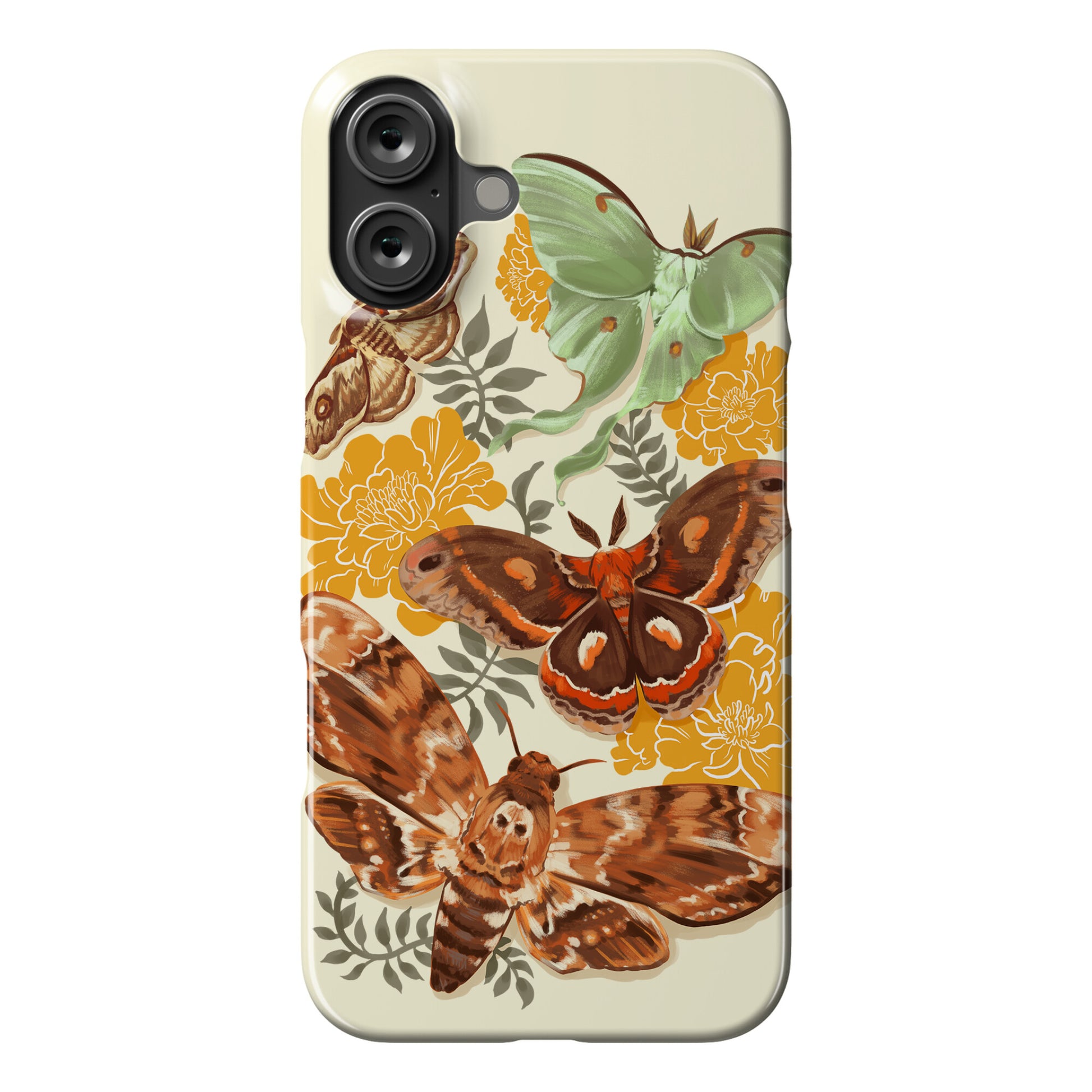 Moths & Marigolds Phone Case