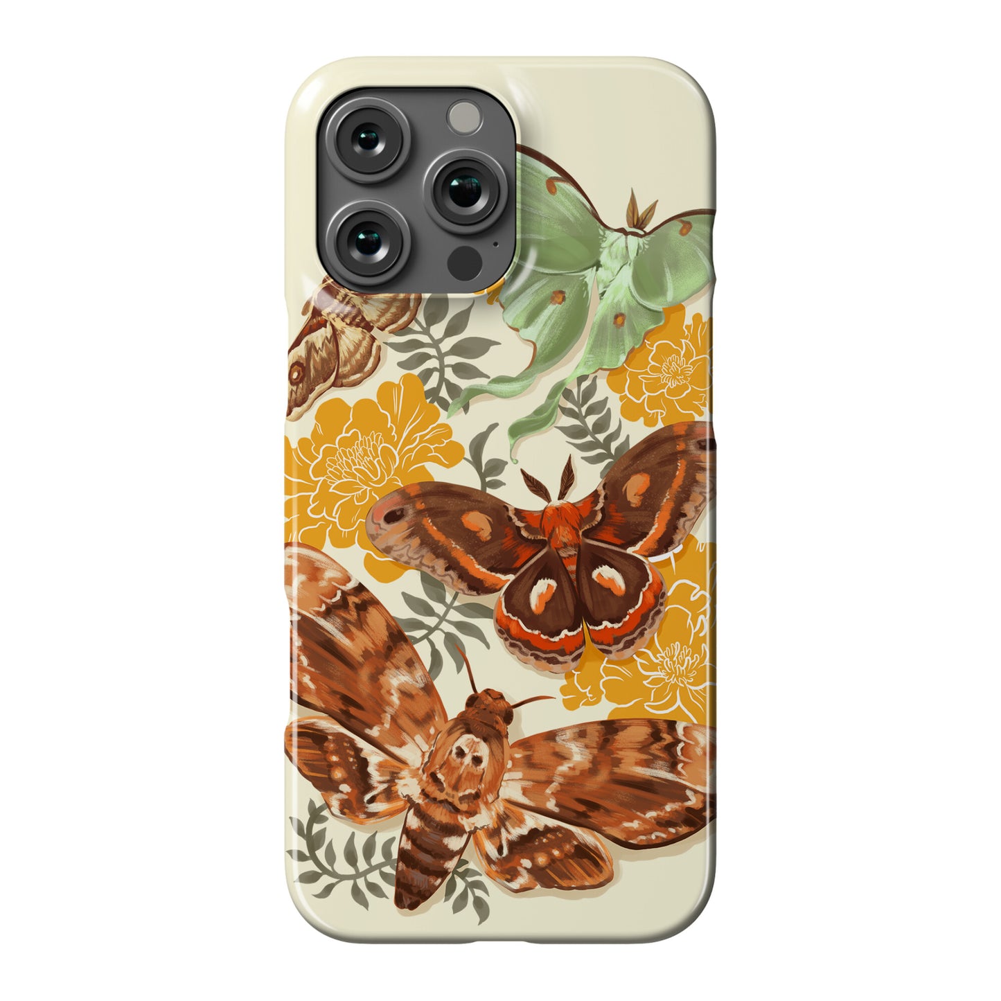 Moths & Marigolds Phone Case