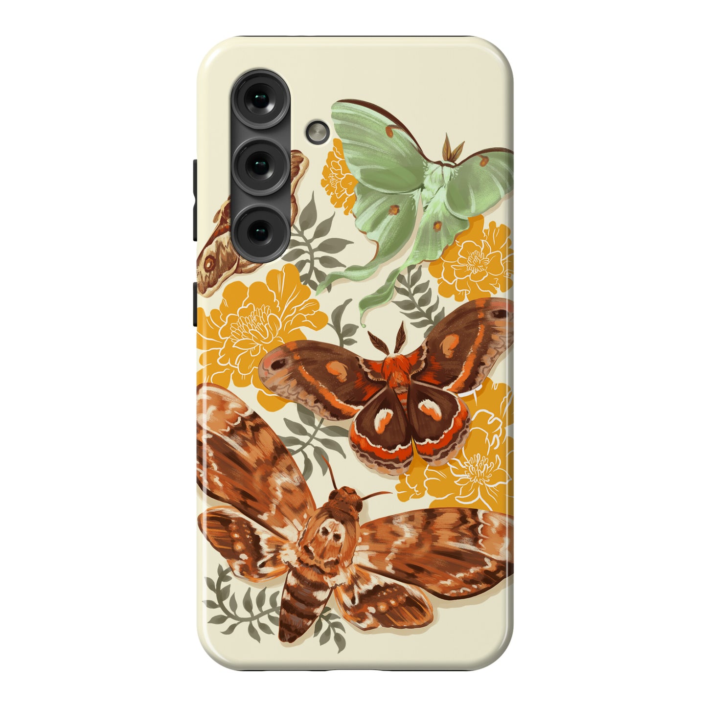 Moths & Marigolds Phone Case