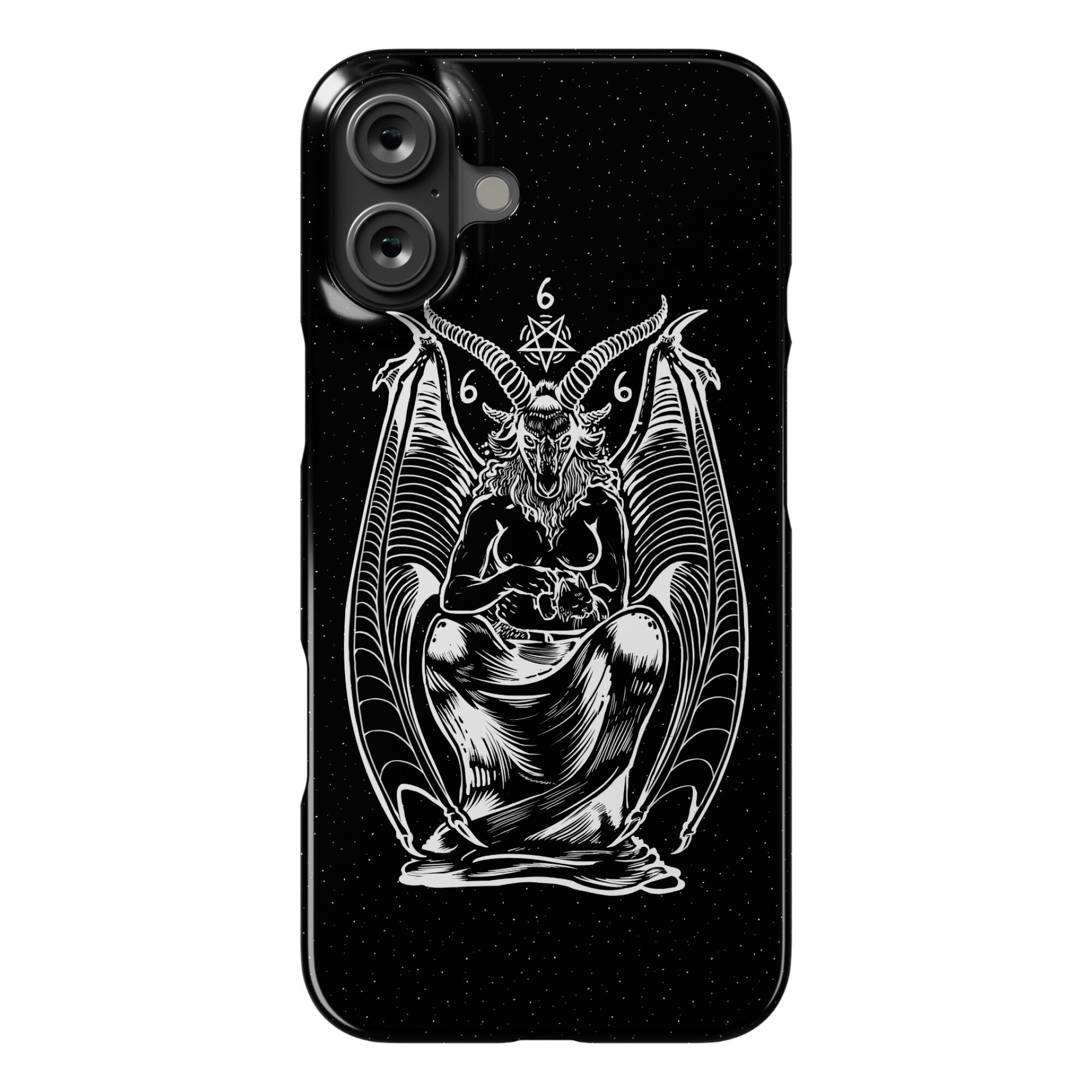 Pet Cats. Hail Satan. Phone Case