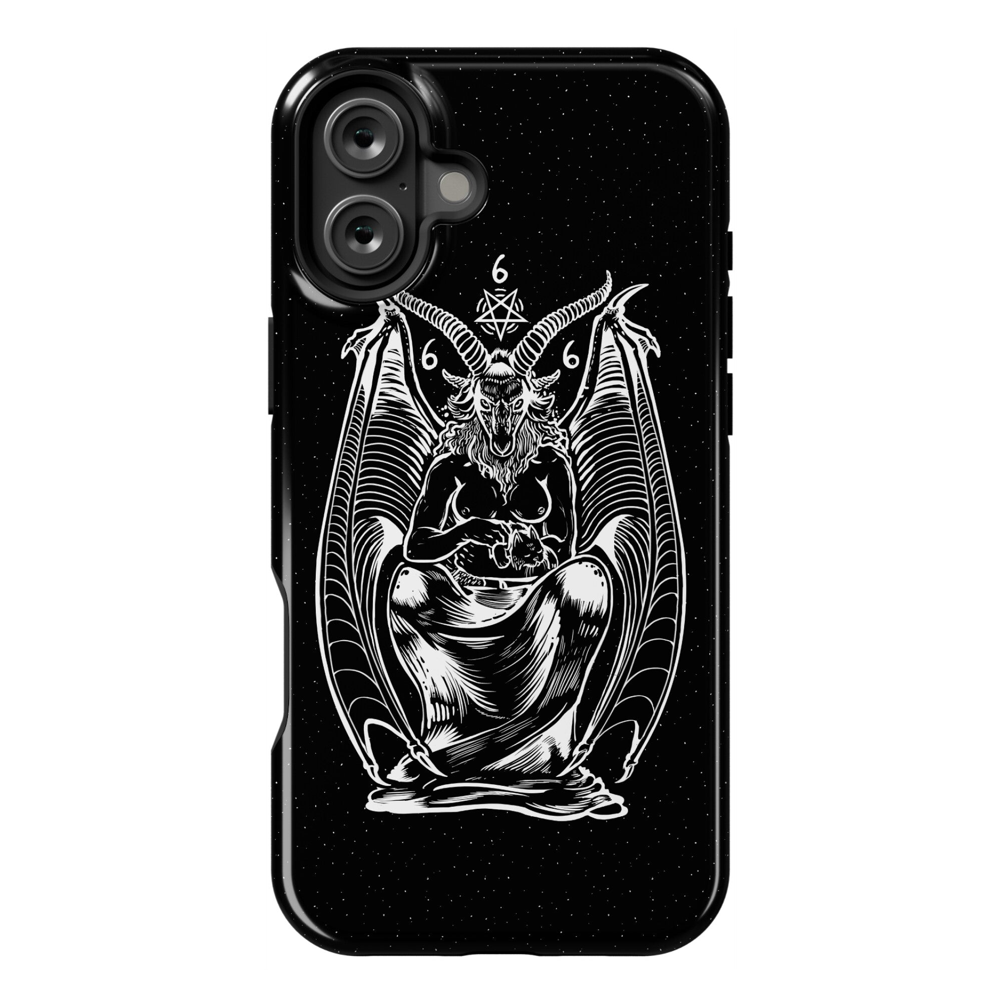 Pet Cats. Hail Satan. Phone Case