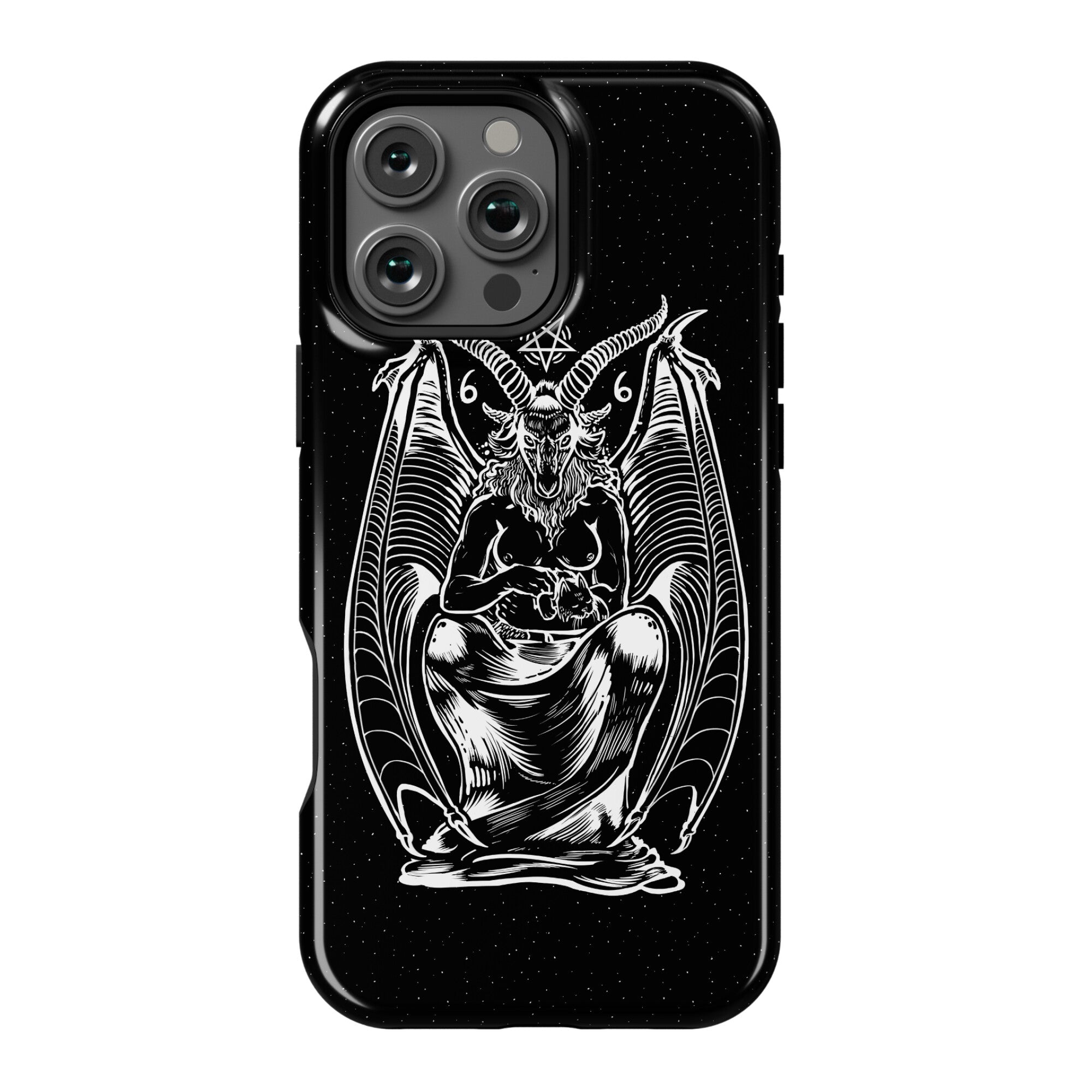 Pet Cats. Hail Satan. Phone Case