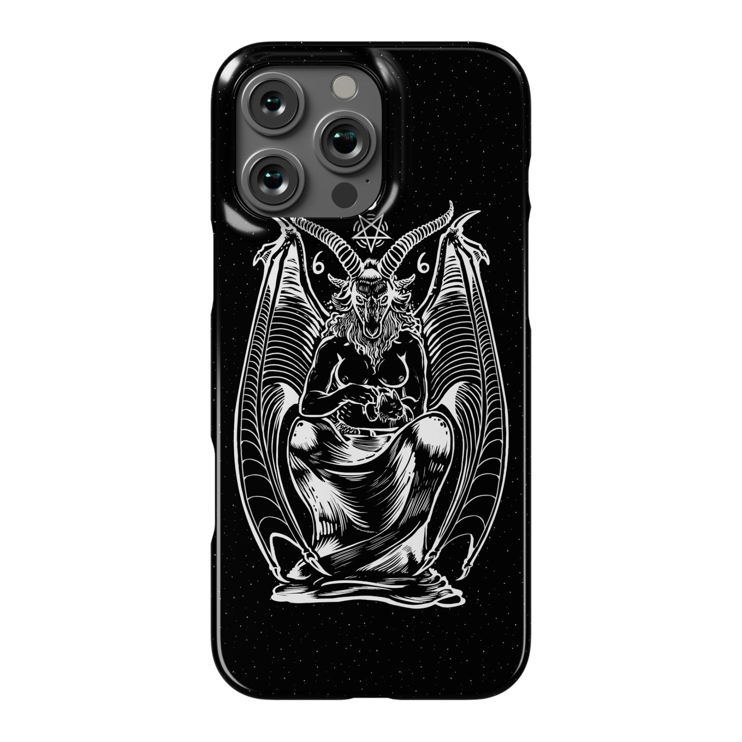 Pet Cats. Hail Satan. Phone Case