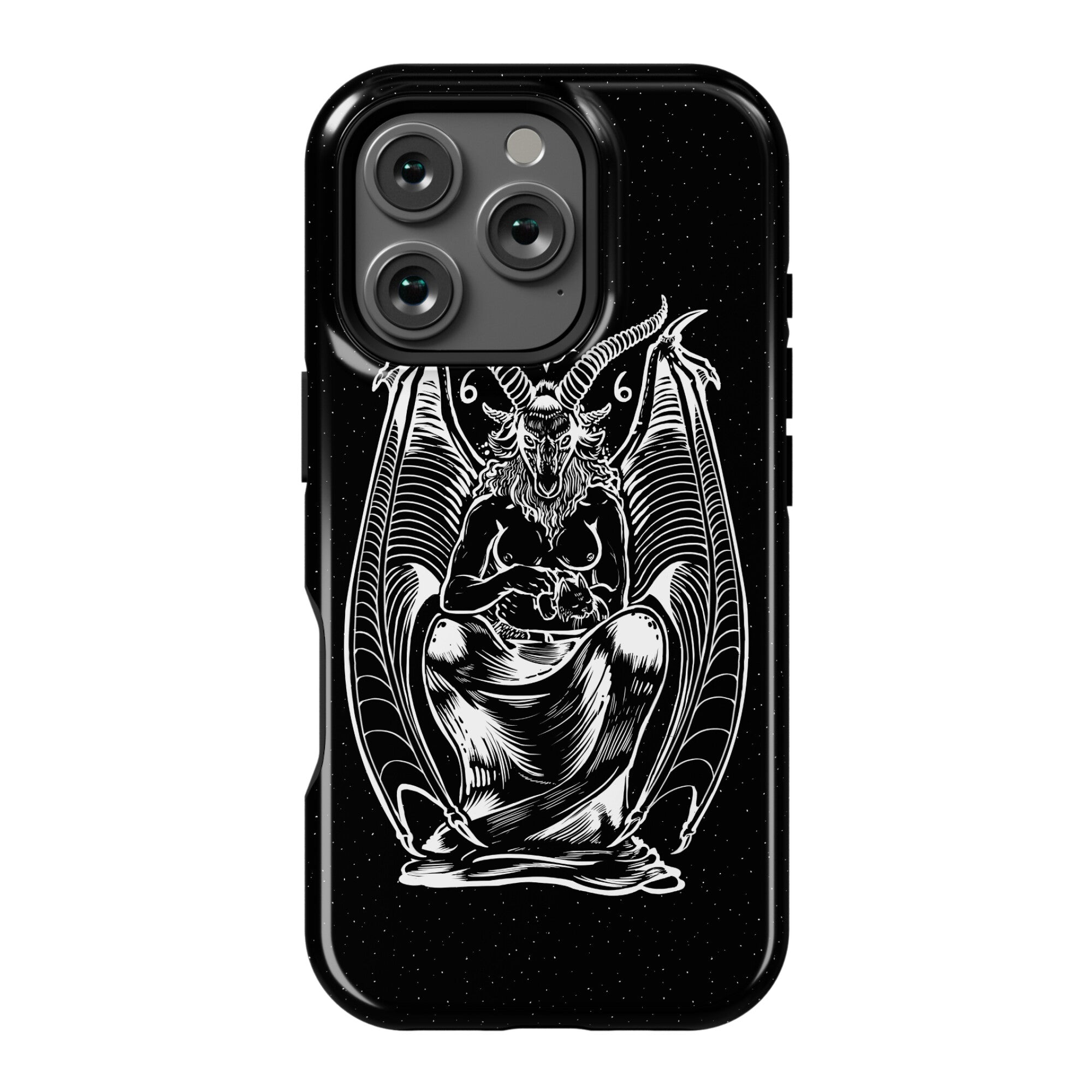 Pet Cats. Hail Satan. Phone Case