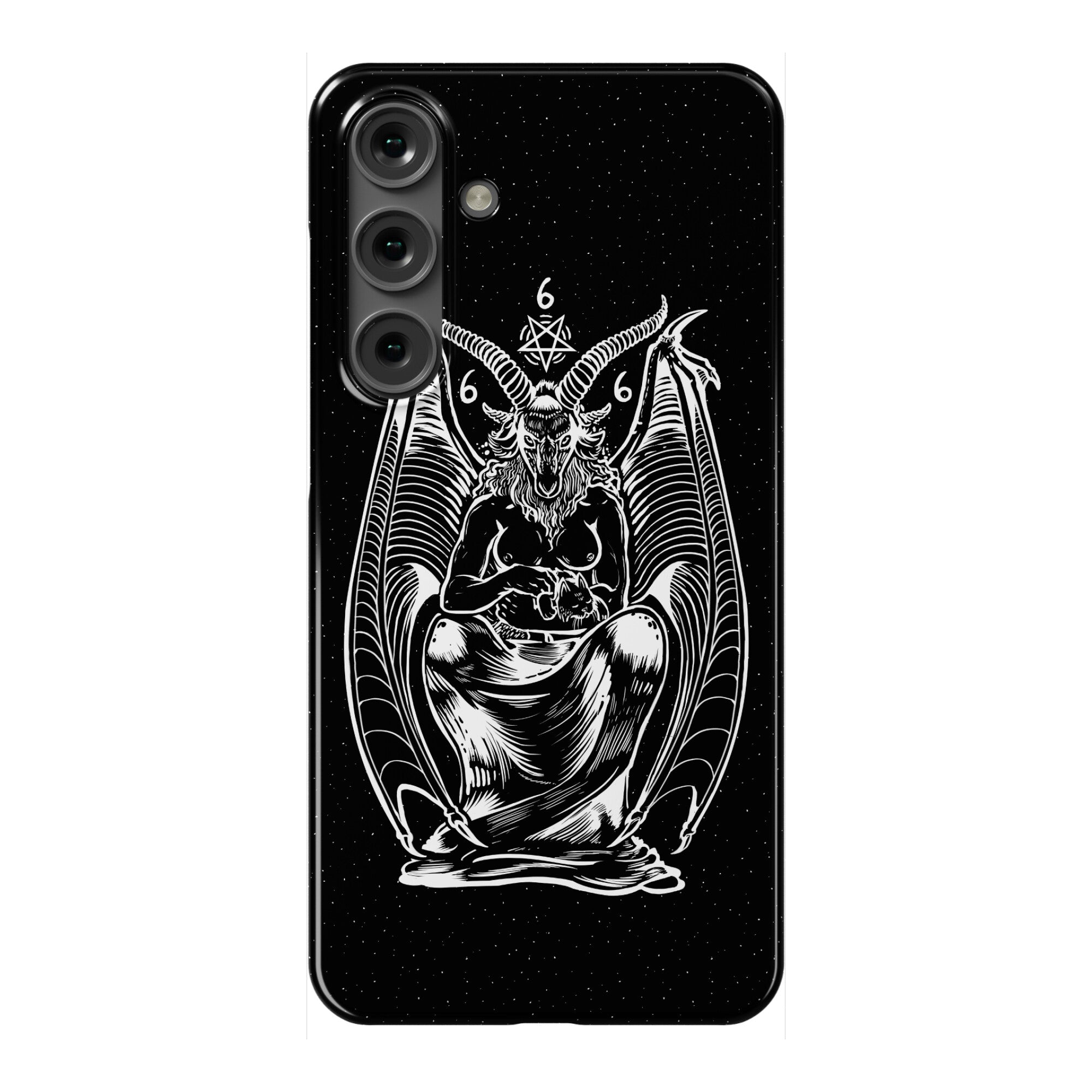 Pet Cats. Hail Satan. Phone Case