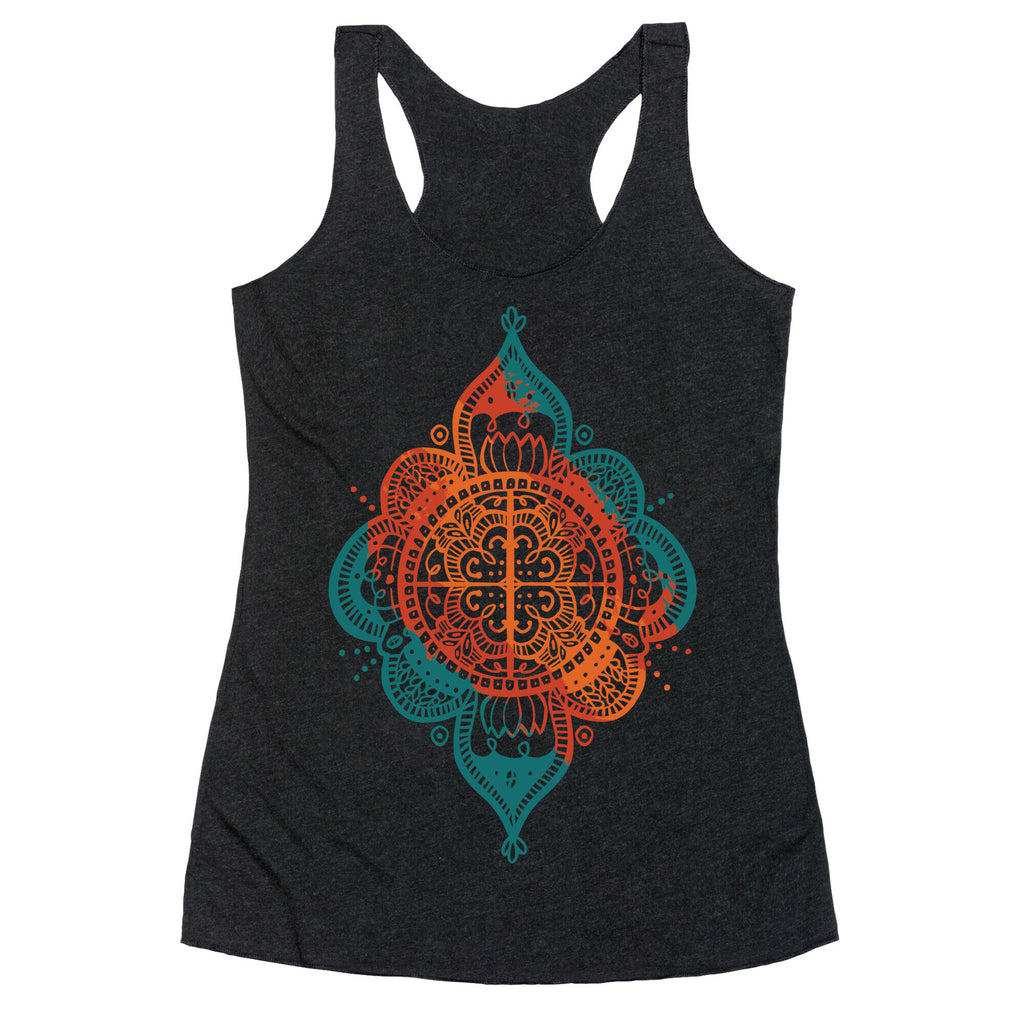 Rangoli Inspiration Pattern Racerback Tank