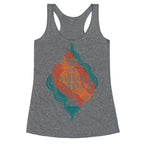 Rangoli Inspiration Pattern Racerback Tank