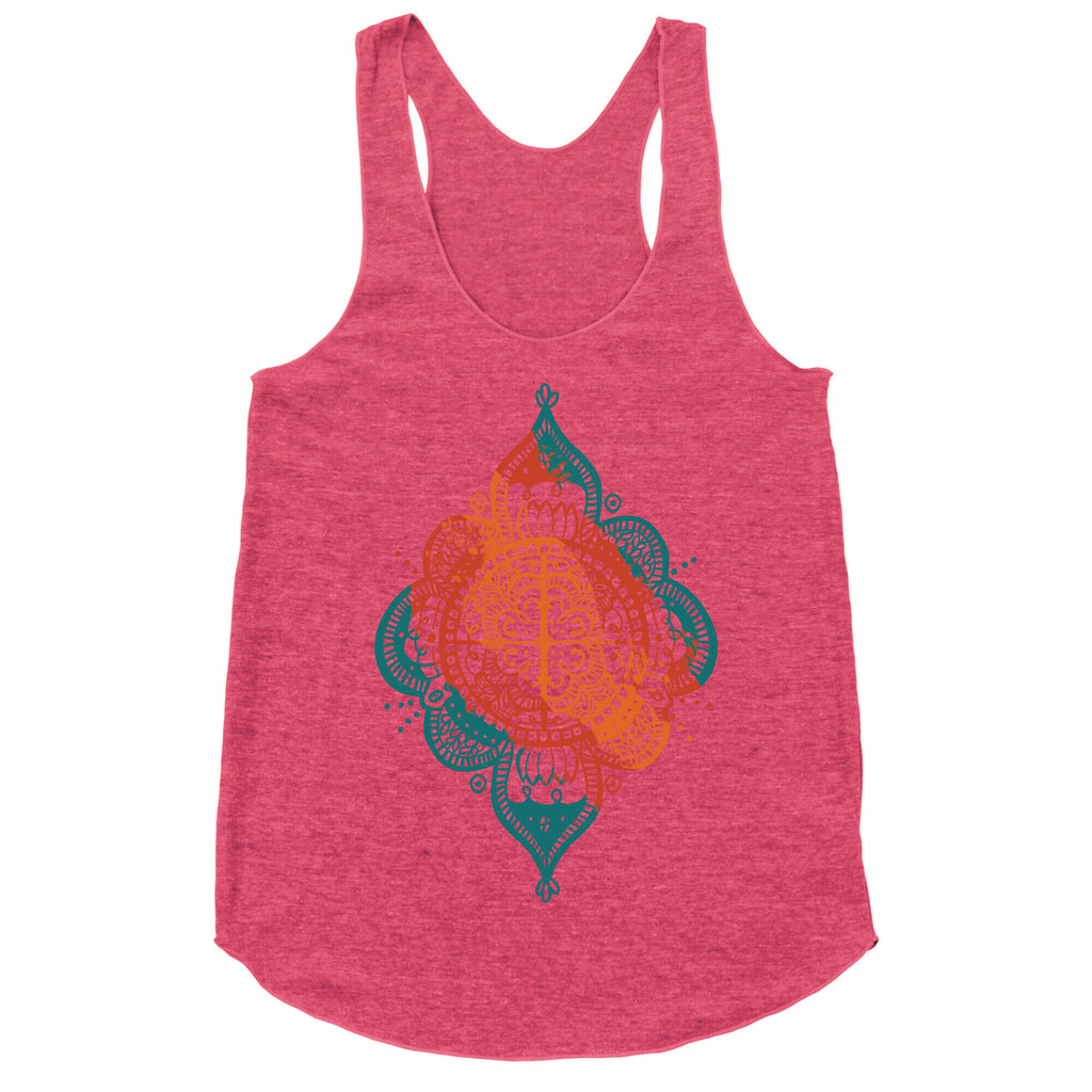 Rangoli Inspiration Pattern Racerback Tank