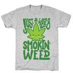 Just A Weeb Smokin' Weed T-Shirt