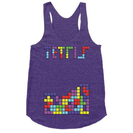 Tetris: Best Game Of All TIme Racerback Tank