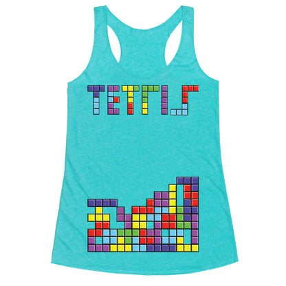 Tetris: Best Game Of All TIme Racerback Tank