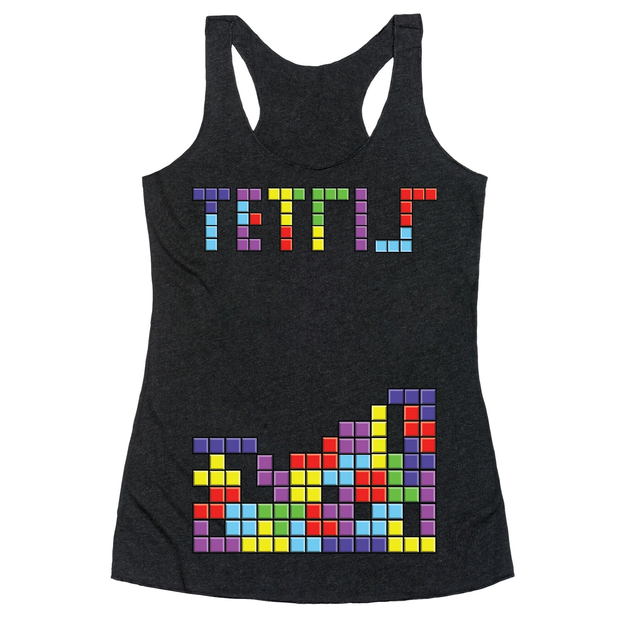 Tetris: Best Game Of All TIme Racerback Tank