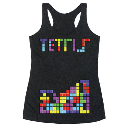 Tetris: Best Game Of All TIme Racerback Tank