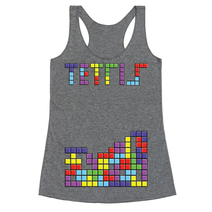Tetris: Best Game Of All TIme Racerback Tank