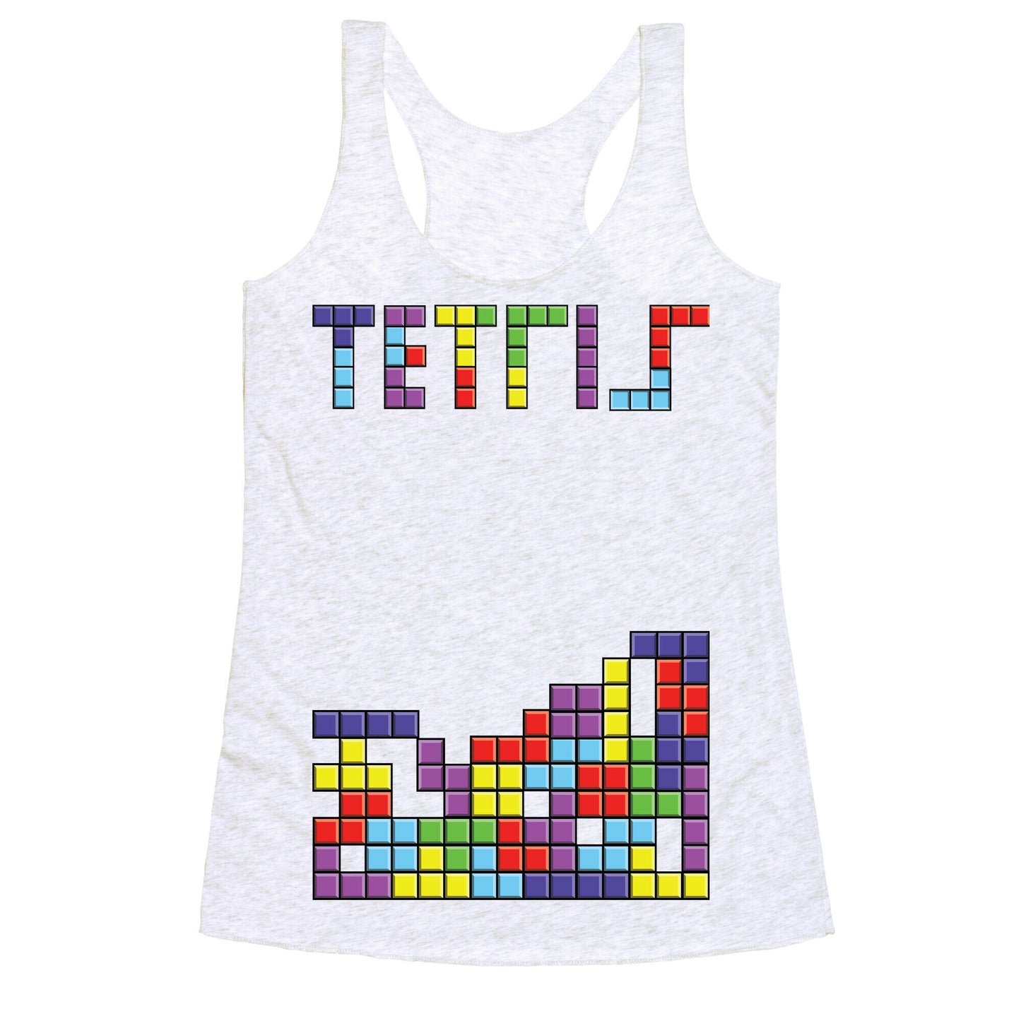 Tetris: Best Game Of All TIme Racerback Tank