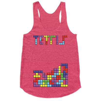 Tetris: Best Game Of All TIme Racerback Tank