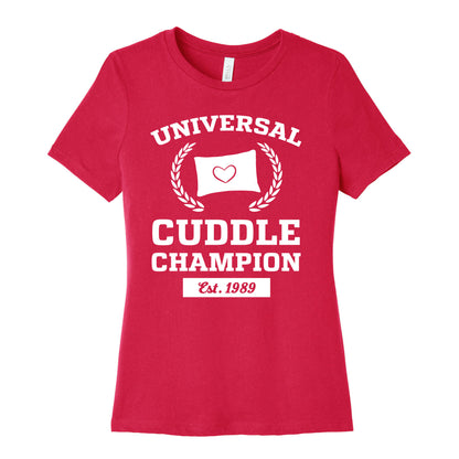 Universal Cuddle Champion Women's Cotton Tee