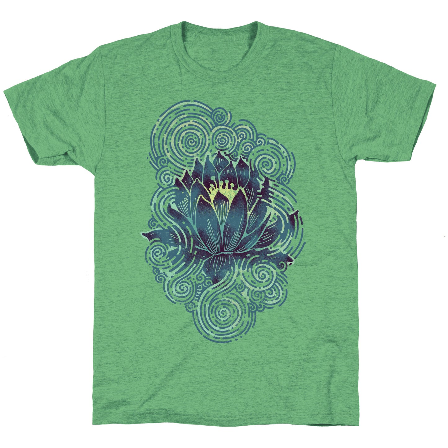 Lotus Flower Unisex Triblend Tee