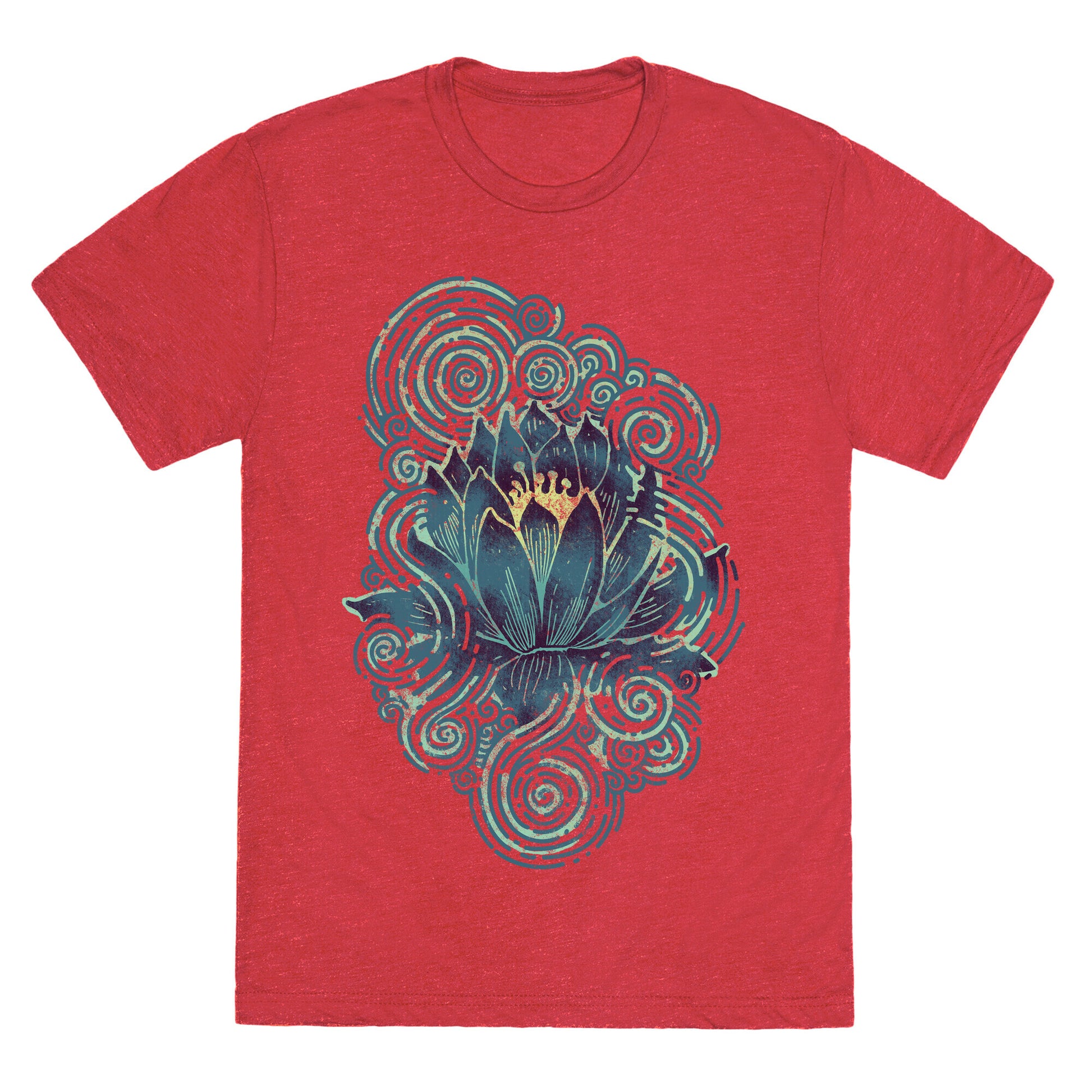 Lotus Flower Unisex Triblend Tee
