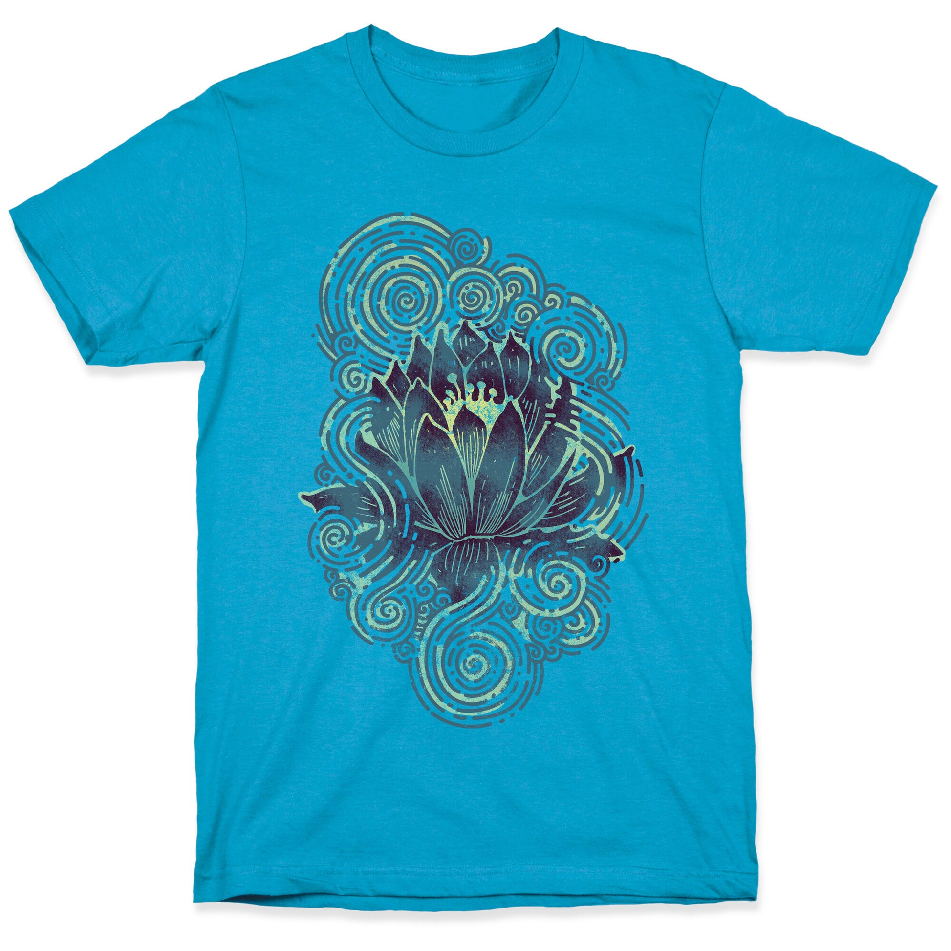 Lotus Flower Unisex Triblend Tee