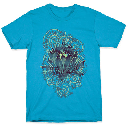 Lotus Flower Unisex Triblend Tee