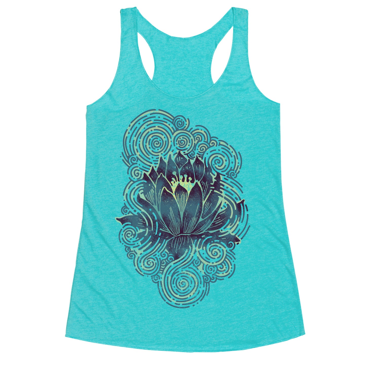 Lotus Flower Racerback Tank