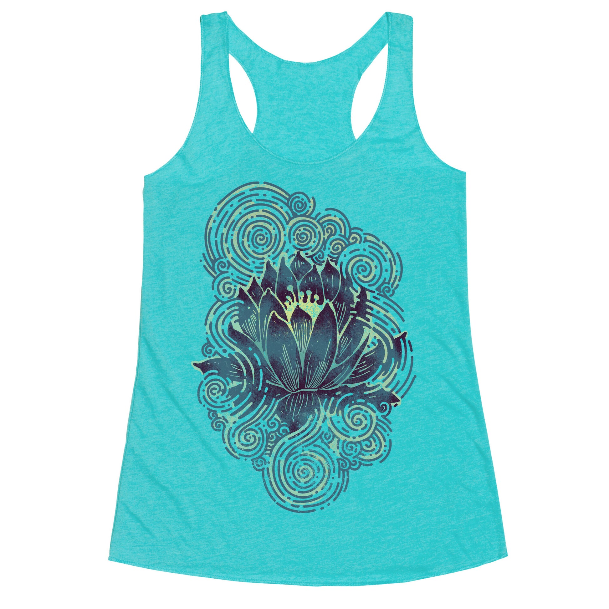Lotus Flower Racerback Tank
