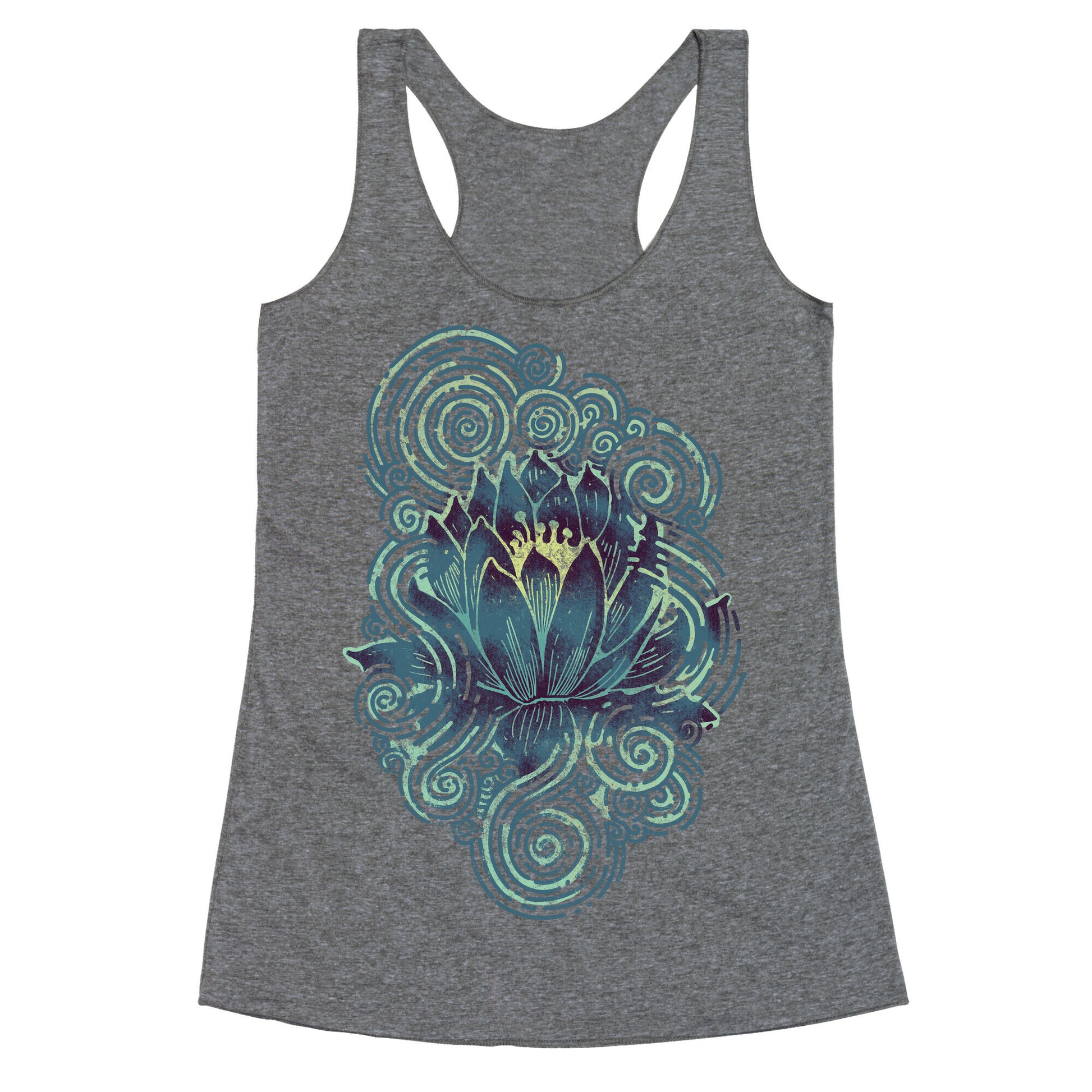 Lotus Flower Racerback Tank