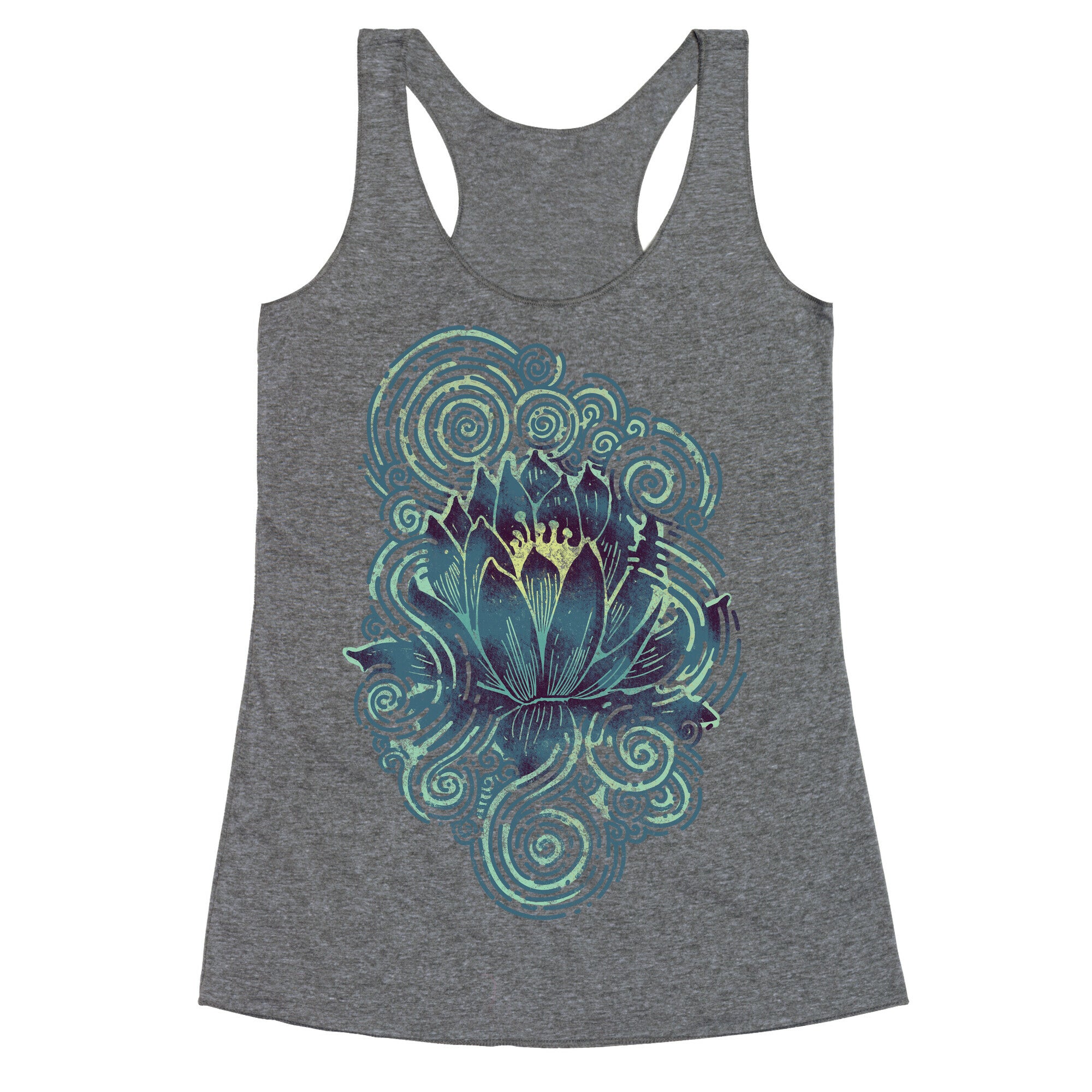 Lotus Flower Racerback Tank