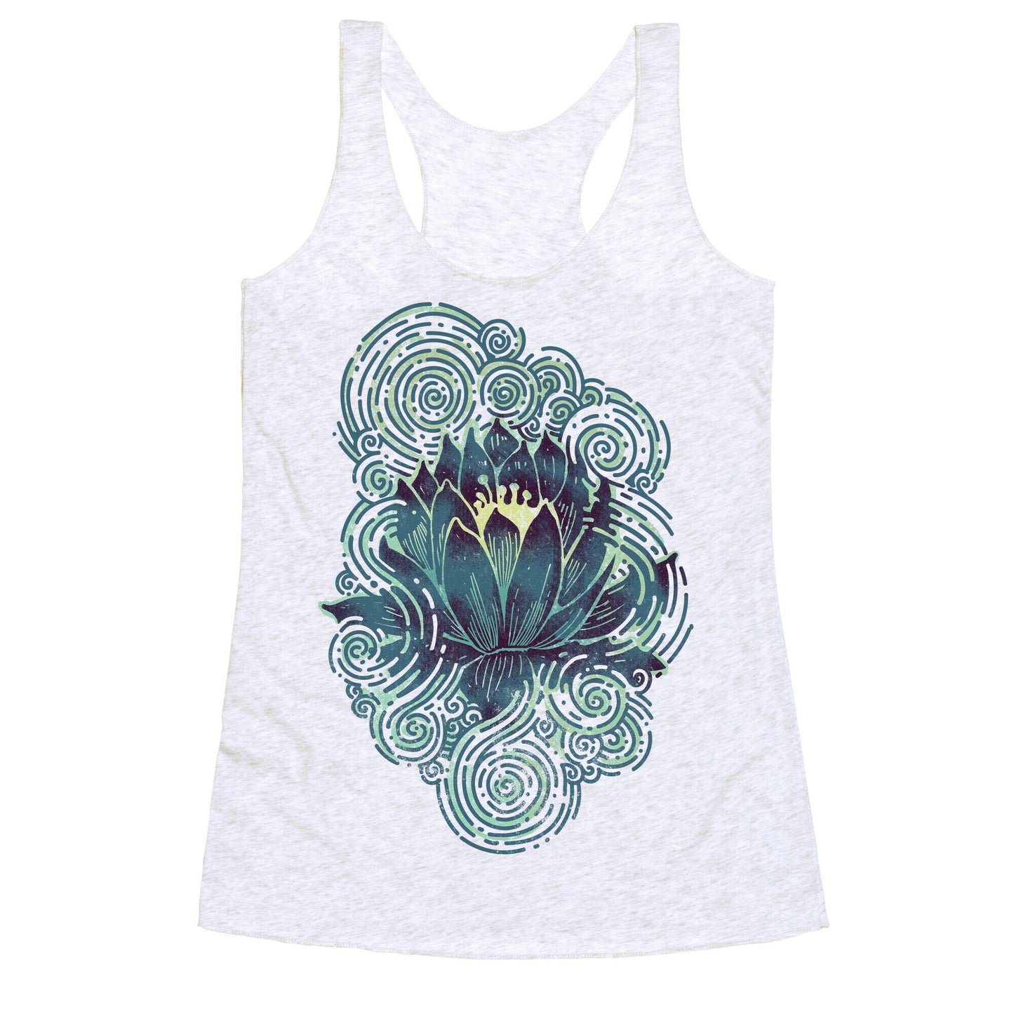 Lotus Flower Racerback Tank