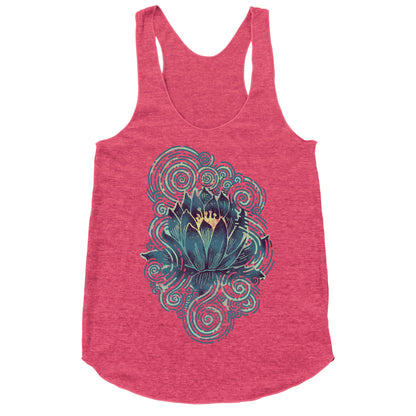 Lotus Flower Racerback Tank