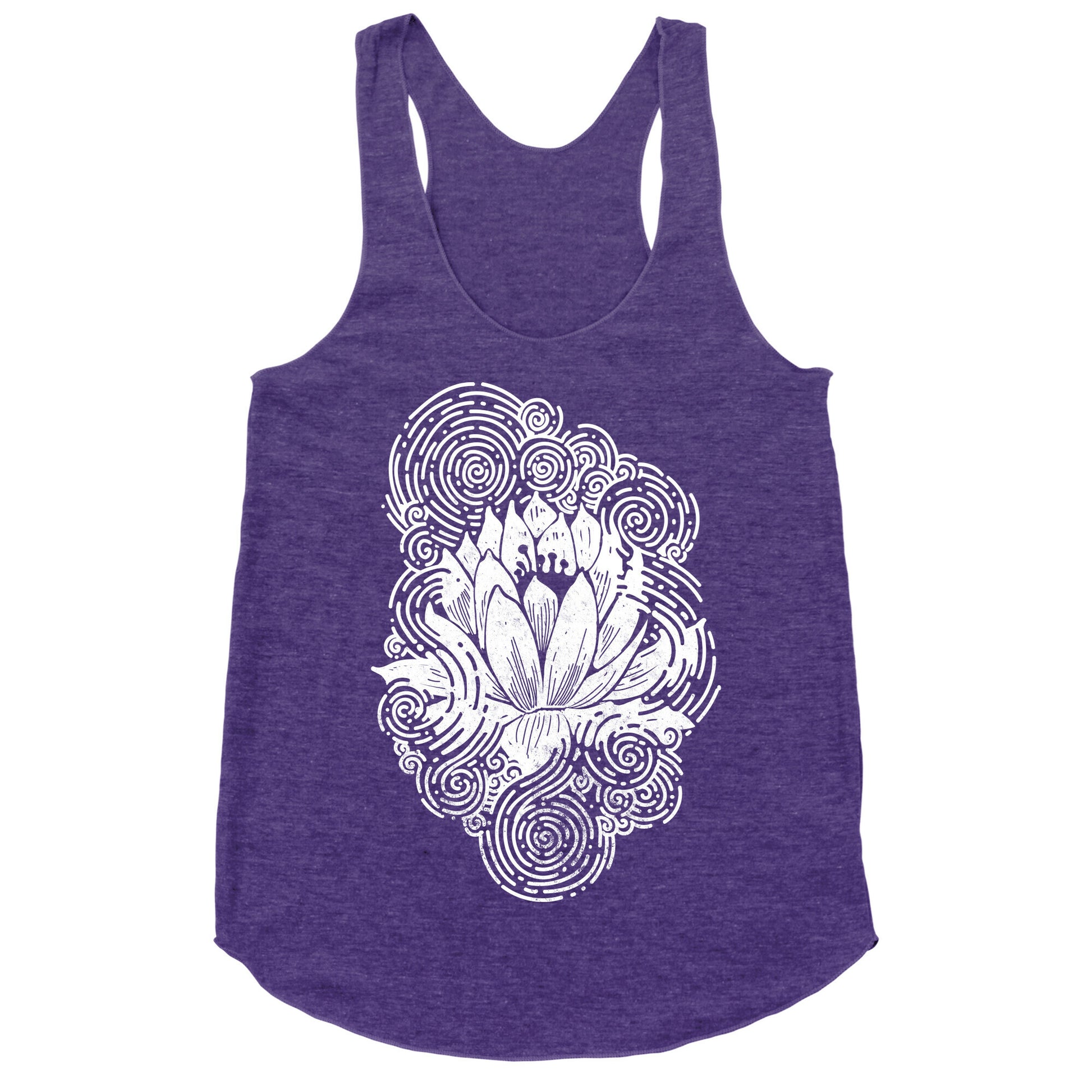 Lotus Flower Racerback Tank