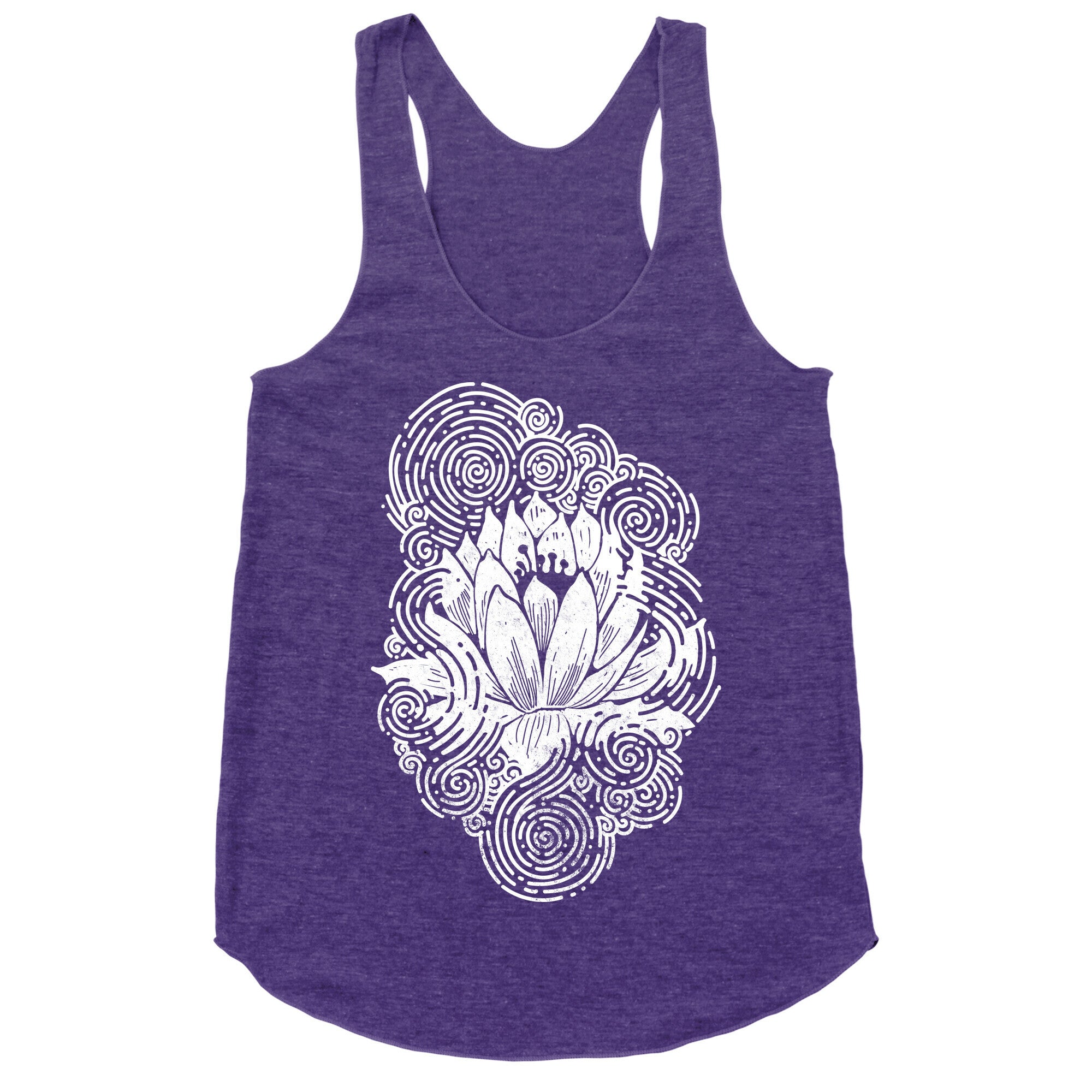 Lotus Flower Racerback Tank