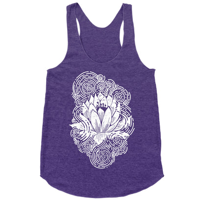 Lotus Flower Racerback Tank