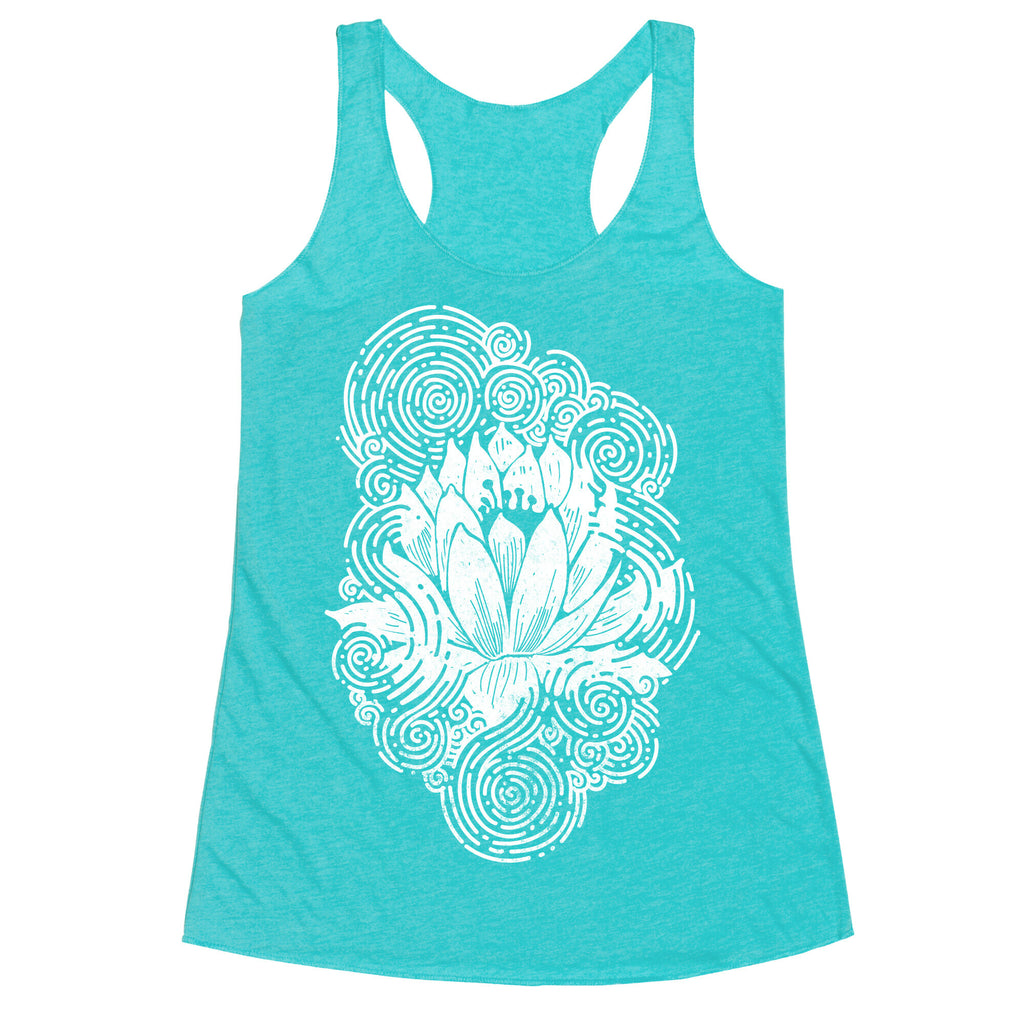Lotus Flower Racerback Tank