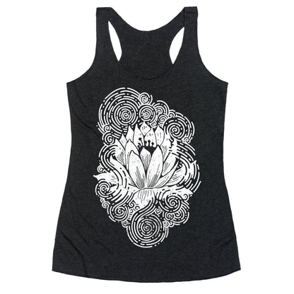 Lotus Flower Racerback Tank