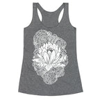 Lotus Flower Racerback Tank